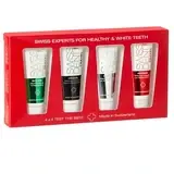 Whitening Zahnpasta-Set Extreme + Gentle + Crystal + Biocare, 4 x 10 ml, Swissdent