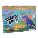 Scratch & Play Dino Scratch & Play Activity Book, ab 3 Jahren, Floss & Rock