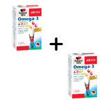 Omega 3 Vitamin A+D+E+C für Kinder, 2 x 30 Kapseln, Doppelherz