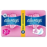 Always Sensitive Duo Absorbant Always Sensitive Duo Pack Ultra Super Plus, 16 pièces, P&amp;G