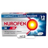 Nurofen SR, 300 mg, 12 Tabletten mit verlängerter Wirkstofffreisetzung, Reckitt Benckiser