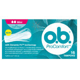 Absorbante interne OB ProComfort Mini, 16 buc, Johnson&Johnson