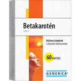 GENERICA Betacaroten 1×60 cps, complemento alimenticio