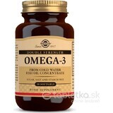 Solgar Omega-3 Doppelte Stärke Kaltwasser Fischöl 30 Kapseln 1×30 tbl