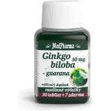 MedPharma GINKGO BILOBA + GUARANA 1×37 tbl, biloba + guarana