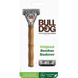 Rasiermesser Bulldog Bulldog Original Bamboo + 2 Ersatzköpfe Set 1×1, Rasiermesser + 2 Ersatzköpfe