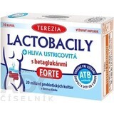 TEREZIA LACTOBACILY + USTRICOUS FUNGUS 1x10 cps, with beta-glucans FORTE