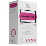 nesVITAMINS Vitamin D3 2000 I.E. + K2 70 μg 1×60 cps, Nahrungsergänzungsmittel