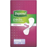 DEPEND SUPER 1×8 Stück, Inkontinenzeinlagen 11×36 cm