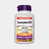 WEBBER NATURALS Coenzym Q10 200 mg 1×60 cps, Nahrungsergänzungsmittel