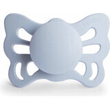 FRIGG Butterfly anatomic silicone pacifier, Powder Blue, 0-6m 1×1 pc, silicone pacifier