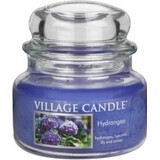 Village Candle Bougie parfumée en verre - Hortensia - Hortensia, petite 1×1 pc, bougie parfumée