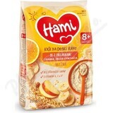 HAMI Papilla de 7 cereales con plátano, manzana y naranja 1×210 g, papilla de frutas