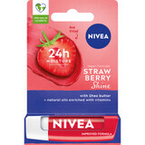 Nivea Strawberry Shine, pflegender Lippenstift, 4,8 g