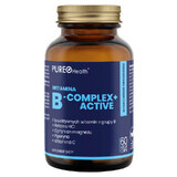 Pureo Health Vitamin B-Komplex + Aktiv, 60 Kapseln