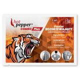 Hot Pepper Combo Plus Combo Plus, heating plaster 9 cm x 14 cm, 1 pc