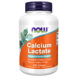 Now Foods Calciumlactat, Calciumlactat, 250 vegetarische Tabletten