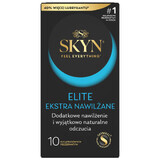 Unimil Skyn Elite Extra Lubricated, nicht-latex Kondome, extra befeuchtet, 10 Stück