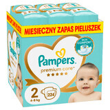 Pampers Premium Care, Windeln, Größe 2, 4-8 kg, 224 Stück