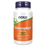 Now Foods Chlorophyll 100 mg, Chlorophyll, 90 vegetarische Kapseln