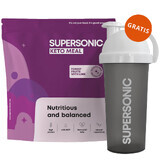 Supersonic Keto Meal, berry lime flavor, 800 g + shaker, 700 ml free