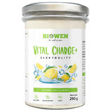 Biowen Vital Charge+ Electrolytes, lemon flavor, 250 g