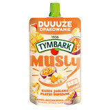 Tymbark Musly in der Tube, bu Buchweizen, Haferflocken, Mango, Pfirsich, Apfel, Banane, Kürbis, Passionsfrucht, ohne Zuckerzusatz, 170 g