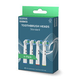 Reserve Standard Clean Brush Heads Standard Clean, EB17P, 4 pieces, Nordic Quality