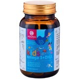 Kids Omega 3 + DHA with tutti frutti flavor, 60 chewable capsules, Aronia Charlottenburg