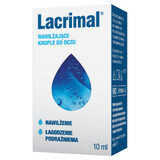 Lacrimal, moisturizing eye drops, 10 ml