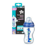 Anti-Kolik-Flasche +3 Monate mit Temperatursensor, 340 ml, Tommee Tippee