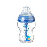 Anti-colic feeding bottle with ventilation system, 260 ml, +0 months, Tommee Tippee