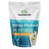 Swanson Real Food Whey Protein, sabor helado de vainilla, 885 g