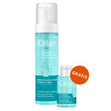 Oillan, espuma limpiadora prebiótica para cuerpo, rostro y cabello 3en1, 200ml + gel limpiador oleoso, a partir del día 1, 50ml gratis