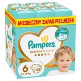 Pampers Premium Care, Windeln, Größe 6, 13-18 kg, 128 Stück