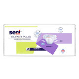 Seni Super Plus, scutece, Mediu, 75-110 cm, 30 buc