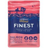 Fish4Dogs Delicious Beutel für Hunde 99% Lachs 100 g