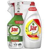 Spring set: Power Spray 3in1 Lemon 500 ml + Lemon Dishwashing Liquid Jar 900 ml