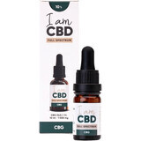 Je suis CBD Full Spectrum CBG huile de chanvre 10% original 10 ml