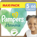 Pampers Harmonie Baby taglia 5, da 11 a 16 kg, 66 pz.