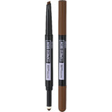 Maybelline New York NY Express Brow Satin Duo 02 Medium Brown Brow Pencil and Powder Duo