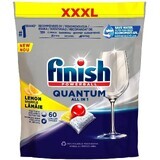 Finish Quantum Quantum All-in-1 Dishwasher tablets Lemon 60 pcs