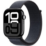 Apple Watch Series 10 GPS + Cellular 42mm Negro Azabache Caja de aluminio negro azabache con bucle deportivo de tinta