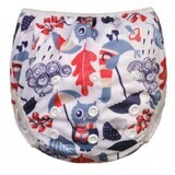 T-Tomi Maillot de bain avec couche, hiboux