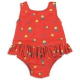 Bambino Mio Maillot de bain intégral pour fille Poisson rouge Tailles. M