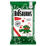 Snacks ecológicos con sabor a pan de jengibre, Edición Invierno Biosaurus, 50 g, Mc Lloyd's