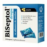 BiSeptol Bonbons mit Propolis und Methylenblau, 20 Stück, Dacia Plant