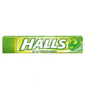 Halls Limetten Bonbons mit frischem Limettengeschmack, 9 Stück, Kraft Food