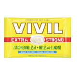 Extra starkes zuckerfreies Zitronenbonbon, 25 g, Vivil