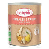 Bio-Müsli mit 3 Früchten und Quinoa, 220 g, Babybio